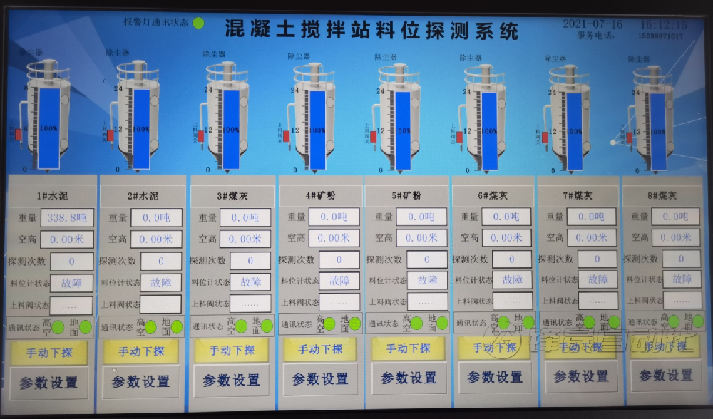 系統(tǒng)配置（8 倉為例）