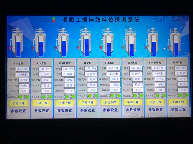 攪拌站防打錯(cuò)料、防冒倉系統(tǒng)